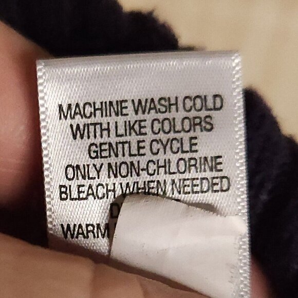 Croft & Barrow Purple Quilted Full Zip Sweater Medium - Picture 5 of 6